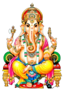 Transparent Ganesha statue Png