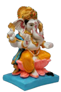 Transparent Ganesha statue Png