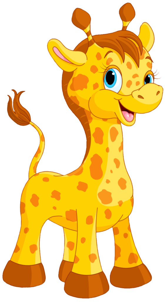 Cartoon Giraffe clipart PNG