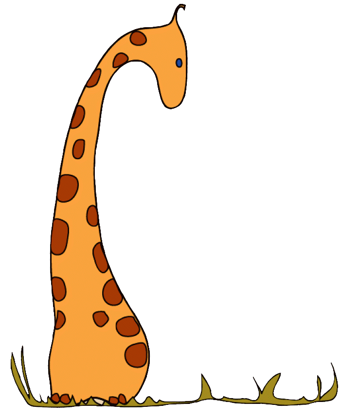 Hand Drawn Giraffe PNG