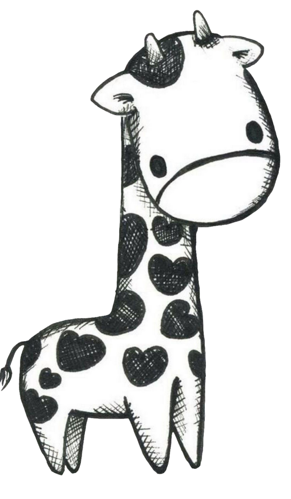 Giraffe Sketch PNG