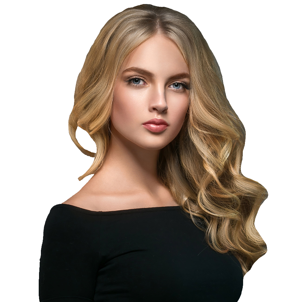 Blonde Girl PNG