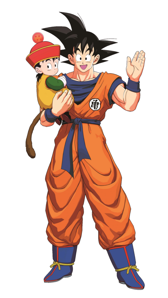 Goku with baby Png