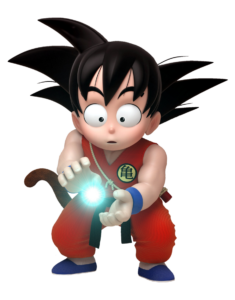 Animated Kid Goku Png