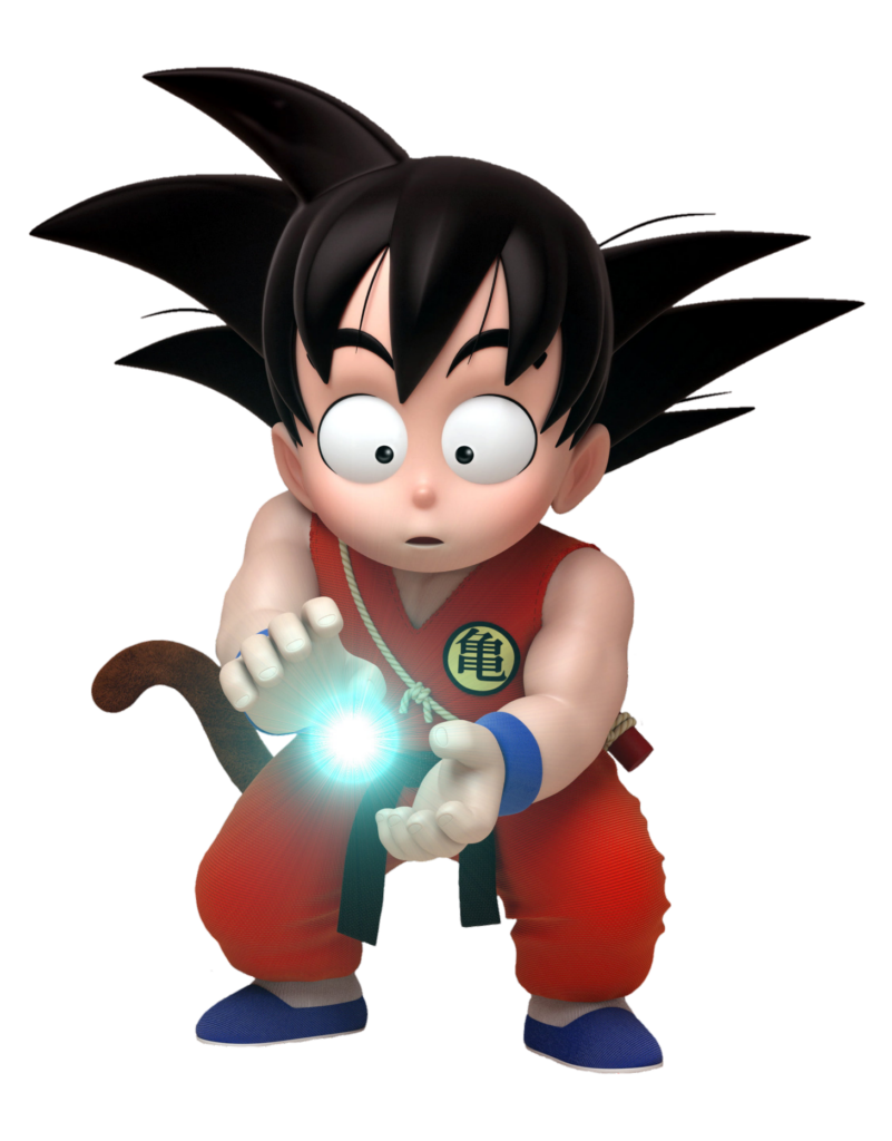 Animated Kid Goku Png