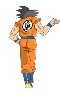 Walking Goku Png