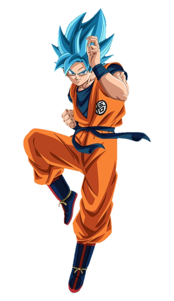 Blue Goku Png