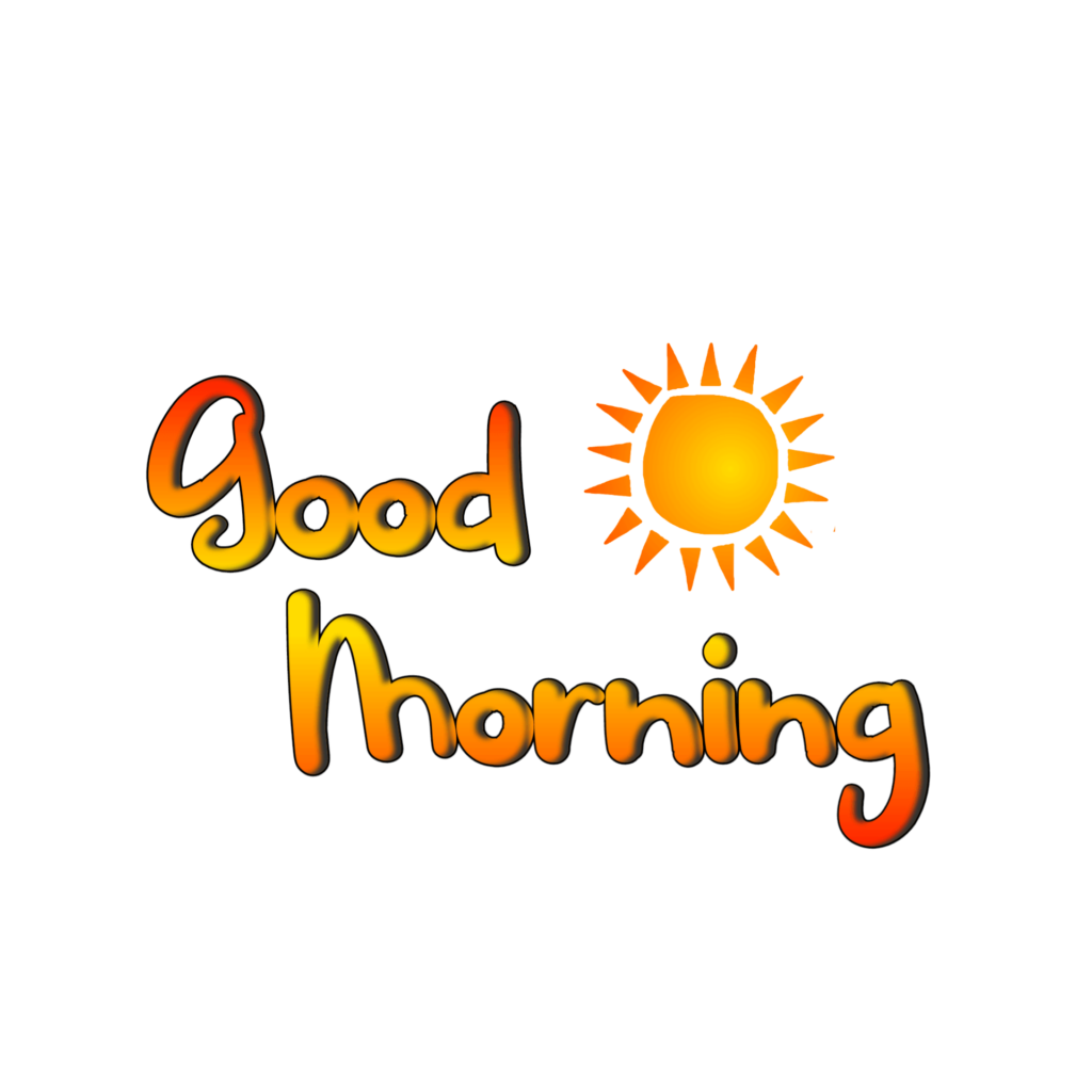 High Resolution Good Morning Png