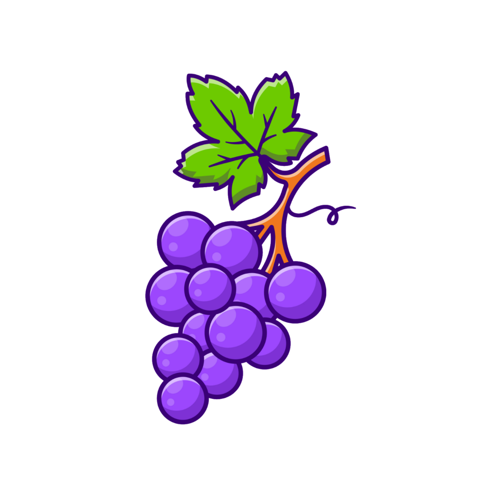 Violet Grape clipart Png