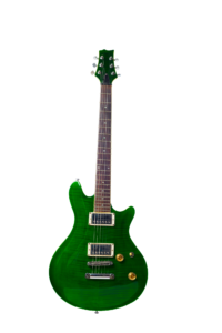 Green Guitar PNG