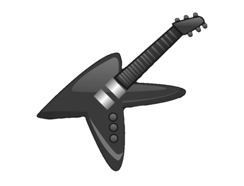 Rock Guitar clipart Png