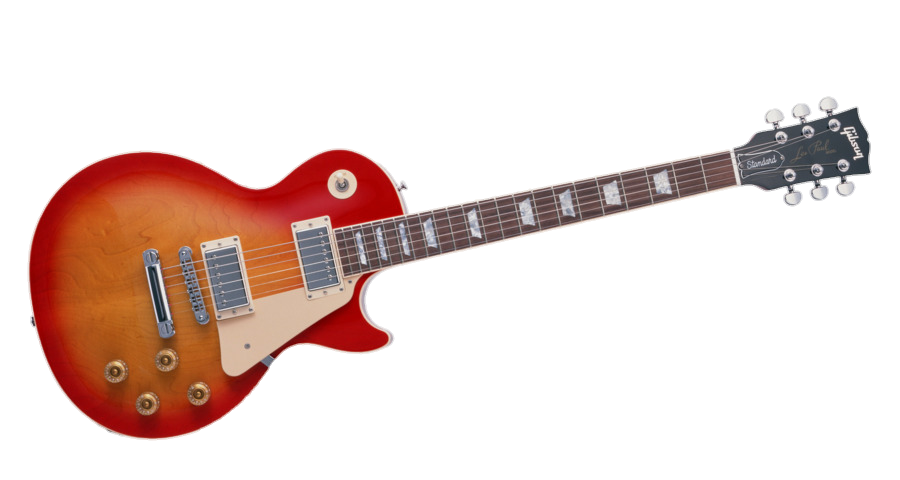 Red Guitar PNG