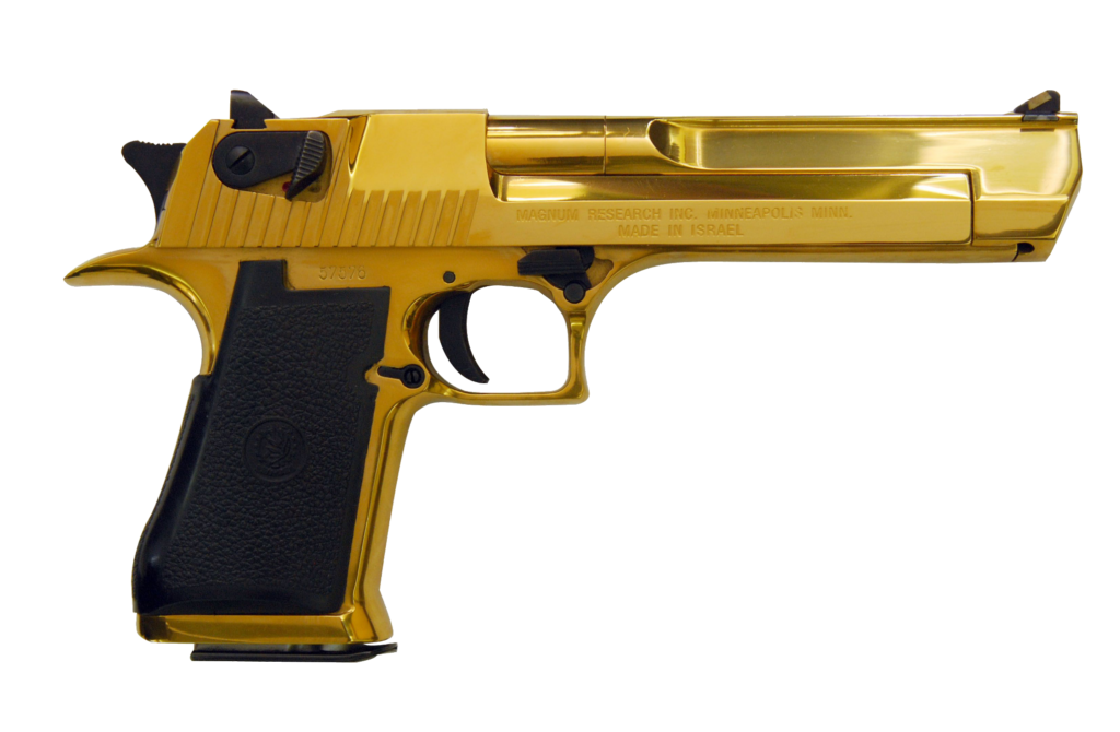 Golden Gun Png