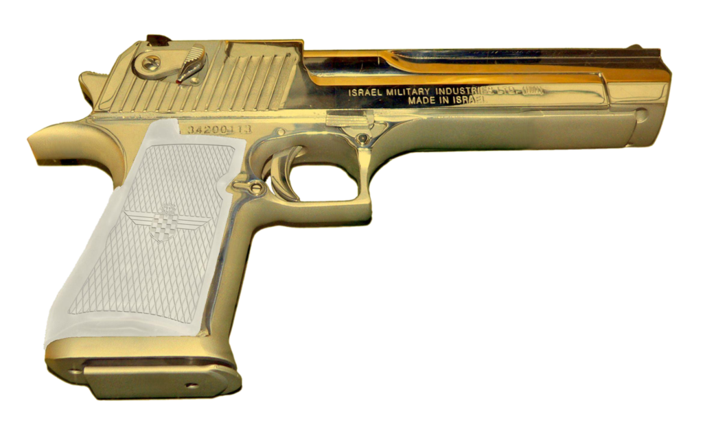 Golden Gun Png