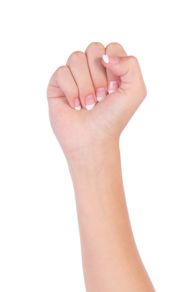 Female Hand Fist PNG