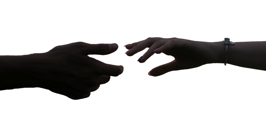 Connecting People Hands PNG 