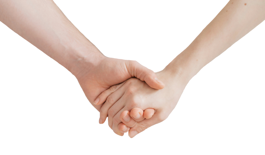 Two Holding Hands PNG
