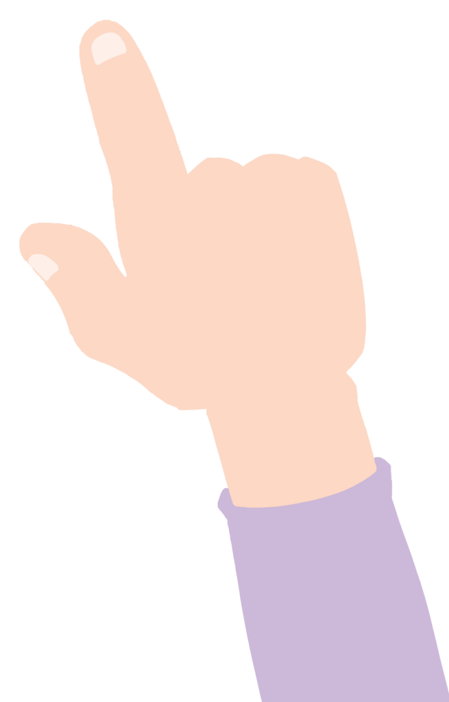 Pointing Hand Vector PNG