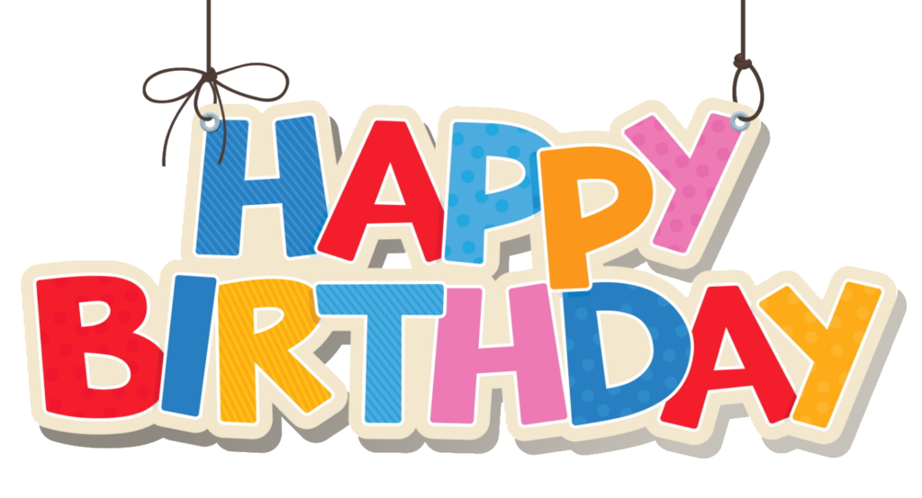 Happy Birthday Sticker PNG