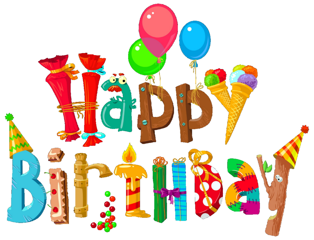 Happy Birthday clipart PNG