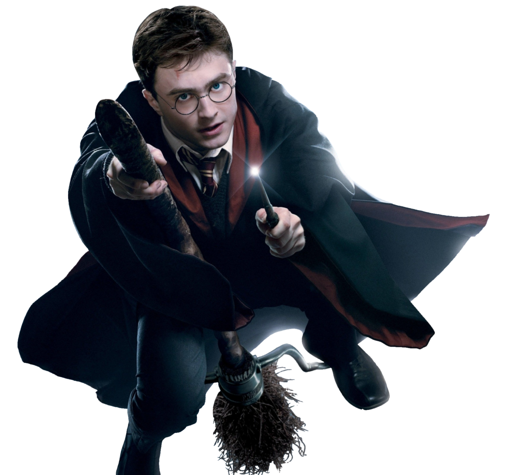 Flying Harry Potter PNG