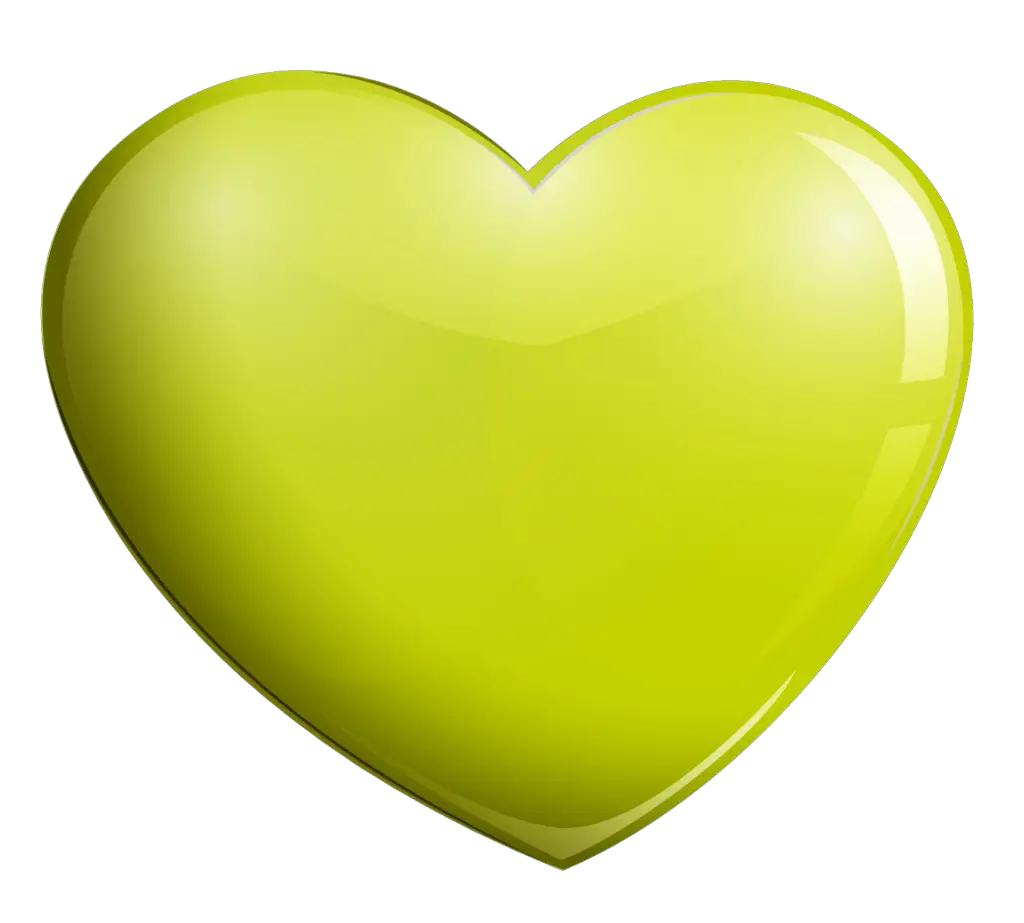 green heart png