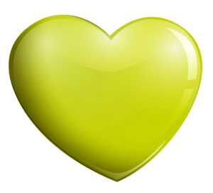 Green Gradient Heart Emoji Png