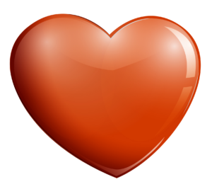 Red Gradient Heart Emoji Png
