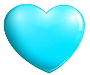 Blue Gradient Heart Emoji Png