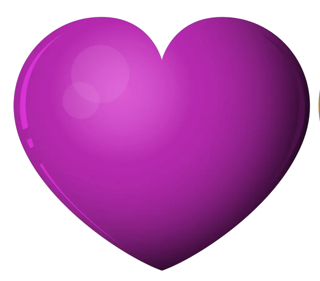 transparent background heart clipart