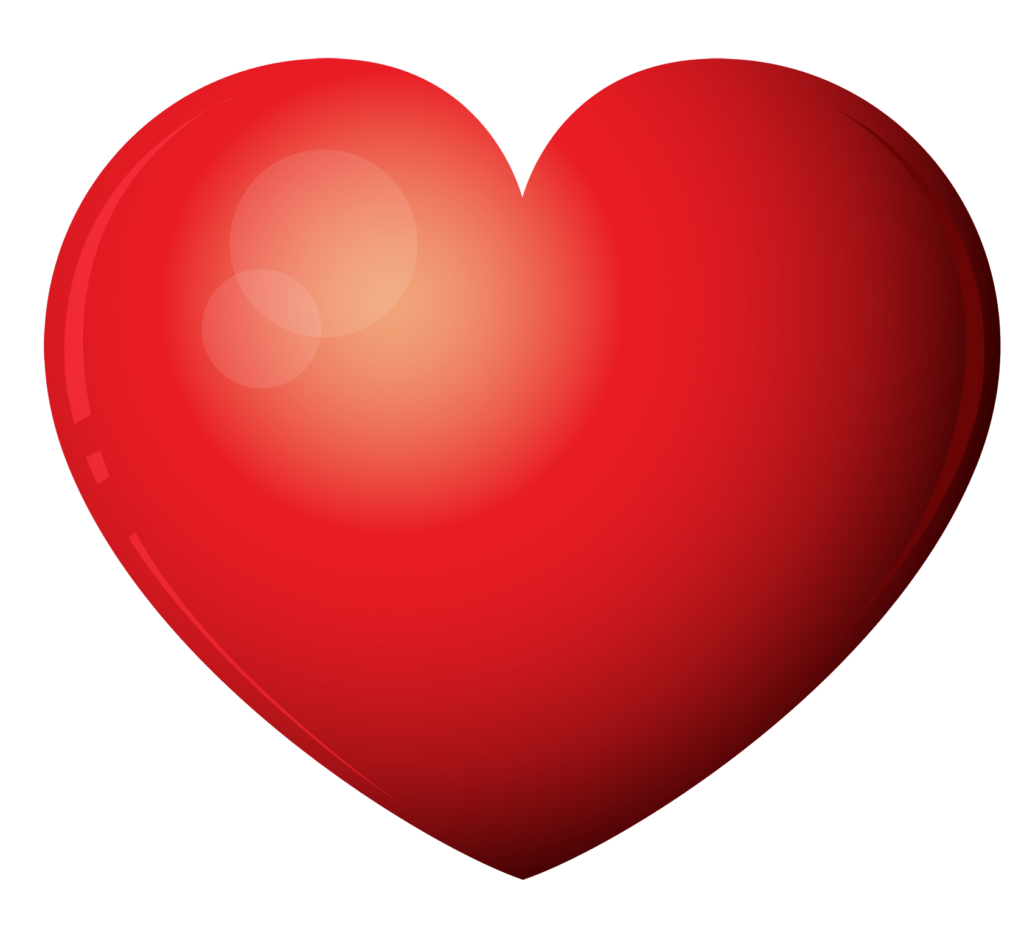 png format heart images