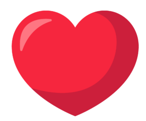 Red Love Heart Png