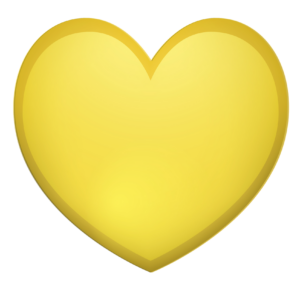 Yellow Heart Emoji Png