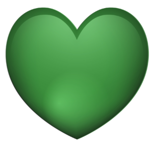 Green Heart Emoji Png
