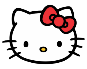 Hello Kitty Face Logo Png