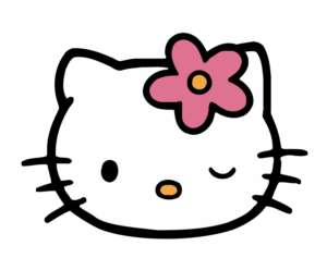 Hello Kitty Face clipart Png