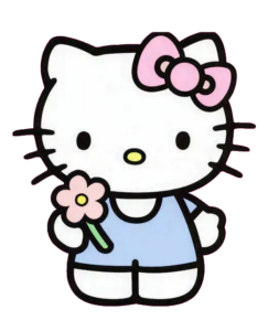 Blue Hello Kitty Png
