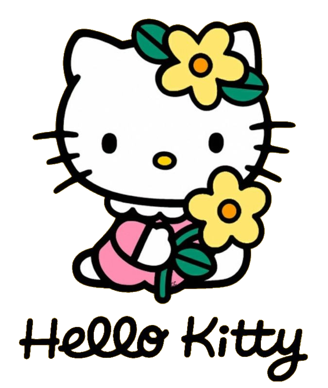 Hello Kitty Flower Logo Png