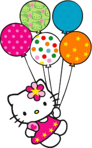 Hello Kitty Balloon Png