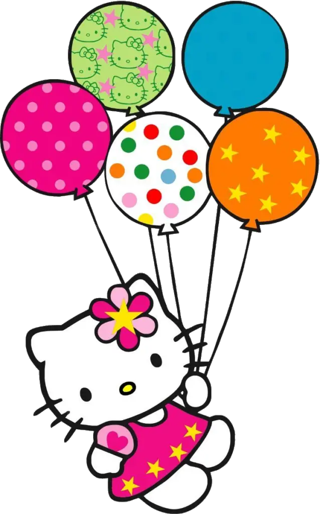 Hello Kitty Balloon Png