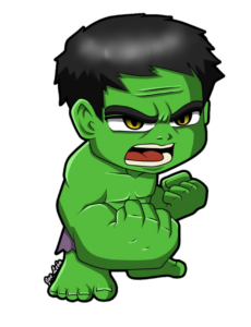 Cute baby Hulk Png
