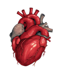 Human Heart Art Work Png