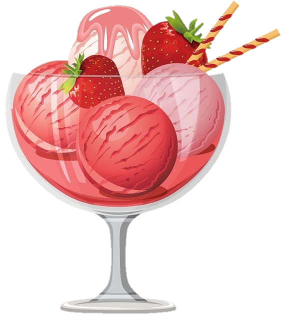 Bowl Ice Cream Png Vector