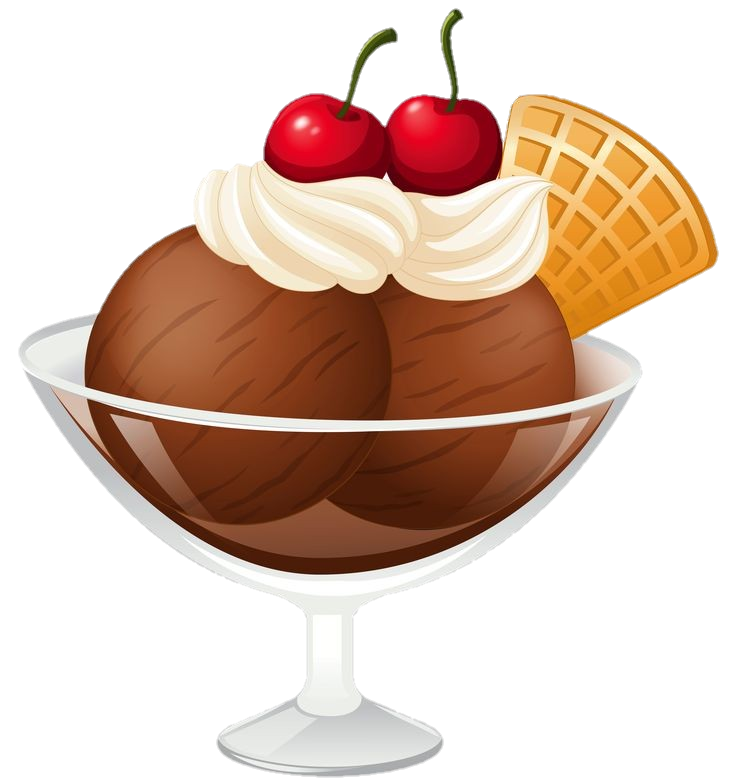Bowl Ice Cream Png Vector Image
