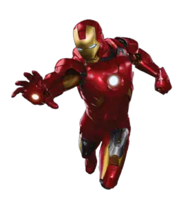 iron man flying png