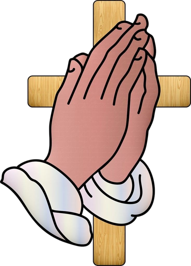 Jesus Christ Praying Hand clipart PNG