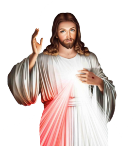 Jesus Christ Divine Mercy PNG