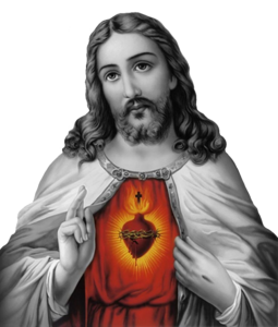 Sacred heart Jesus Christ Artwork PNG