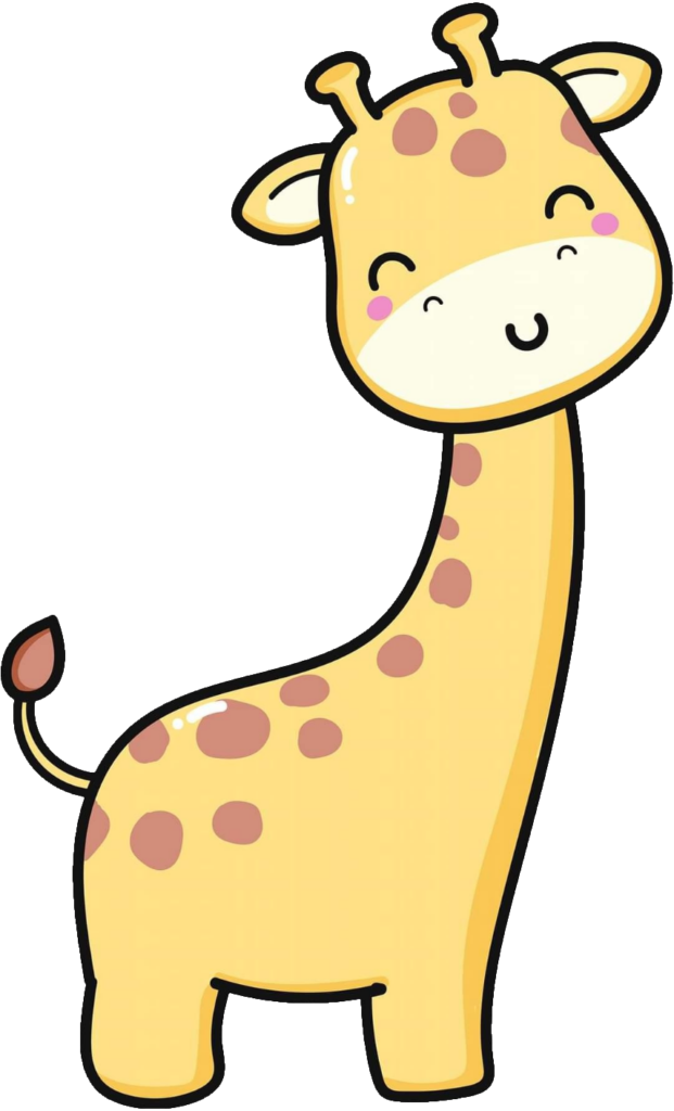 Kawaii Giraffe PNG