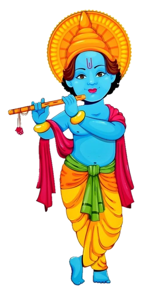Animated Krishna png